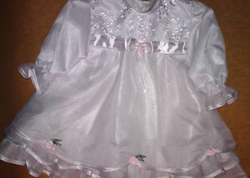 Sukienka do chrztu 68/74 na sprzedaż  Częstochowa