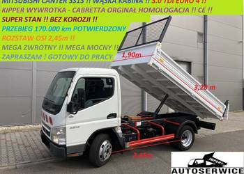 MITSUBISHI CANTER FUSO 3S13 WASKI KIPPER WYWROTKA ORGINAŁ na sprzedaż  Piekarzew