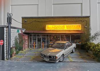 Diorama 1:18 Makieta autoart kyosho norev solido otto gt spirit bbr cmc gts na sprzedaż  Kraków