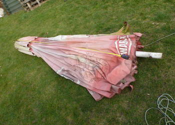 parasol ogrodowy piwny stelaż alu na sprzedaż  Borchówka