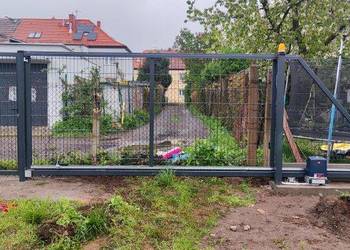Brama przesuwna 2 D 6-5-6 H-1,5 L-4m - PROMOCJA na sprzedaż  Szczecin