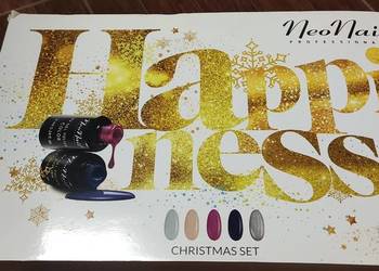 NeoNail Happiness Christmas Set Zestaw do manicure hybrydow, używany na sprzedaż  Gliwice