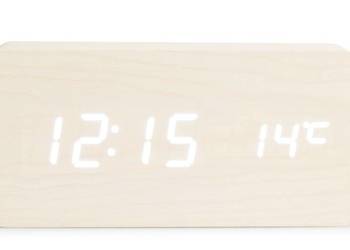 WOODO CLOCK drewniany cyfrowy zegar LED na sprzedaż  Warszawa