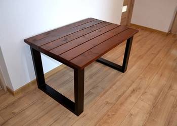 Stolik kawowy loftowy Stół drewniany stalowy pokojowy ława S na sprzedaż  Pieski
