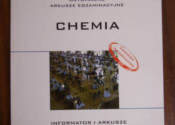 Chemia - oryginalne arkusze egzaminacyjne - NOWA MATURA, używany na sprzedaż  Parczew