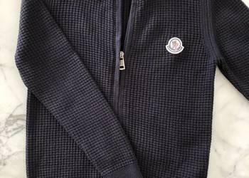 Sweterek dziecięcy na zamek moncler 122-128, używany na sprzedaż  Września