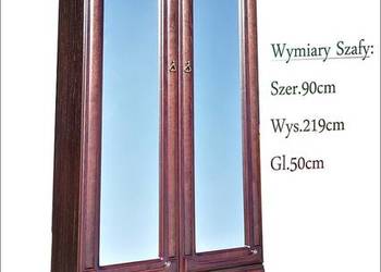 Szafa Wysoka z lustrami (2L-2S) Bekas Stylowa Śliczna na sprzedaż  Bydgoszcz