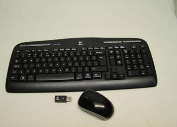 Używany, Zestaw bezprzewodowy klawiatura + mysz Logitech MK320 na sprzedaż  Warszawa