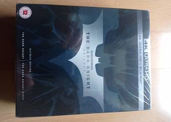 Batman trylogia 4K+blu-ray,nowy,PL na sprzedaż  Kraków