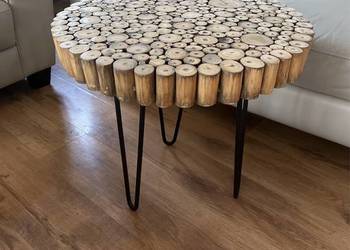 Indonezja stolik drewniany handmade, używany na sprzedaż  Bystrzyca Kłodzka