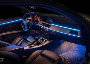 Oświetlenie dyfuzor spoiler tuning ambient led e90 e60 f10 dokładki progów na sprzedaż  Bochnia