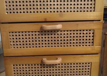 Bambus-szafka z 3-szufladami na sprzedaż  Uniejów
