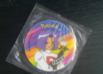 Pokemon tazo master jessie i james w folii na sprzedaż  Kielce