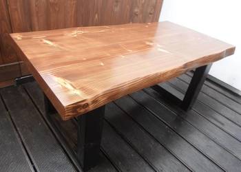 Stolik skandynawski ława stół kawowy drewniany L02 na sprzedaż  Andrychów