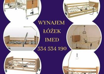Używany, Łóżko Rehabilitacyjne Szpitalne Ortopedyczne - Wynajem Wawa na sprzedaż  Warszawa