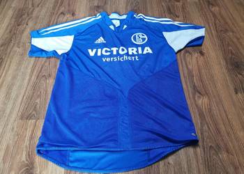 Koszulka adidas schalke niebieska XL na sprzedaż  Inczew