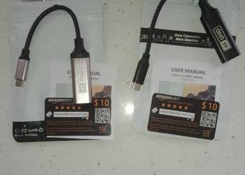 Adapter USB C na HDMI 4K, używany na sprzedaż  Grudziądz