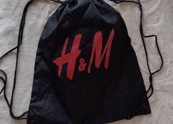 H&amp;M/ Czarny  plecak, worek, torebka, pokrowiec, etui na sprzedaż  Kraków