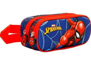 Piórnik 2 Przegrody Spiderman Saszetka 3D Spider-man na sprzedaż  Mogilany