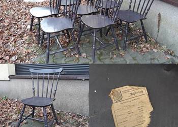 Meble PRL, Stoły, Krzesła, Fotele, Komody, Regały, Kredens, używany na sprzedaż  Gdynia