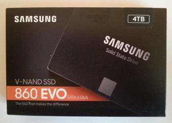 Nowy, zapakowany- Dysk ssd- samsung 860 evo- 4 TB. na sprzedaż  Warszawa