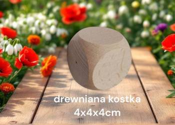 kostka klocek drewniany 40mm na sprzedaż  Białka