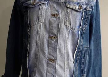 Kurtka Jeansowa Trucker Niebieska Katana Stradivarius M na sprzedaż  Łomża