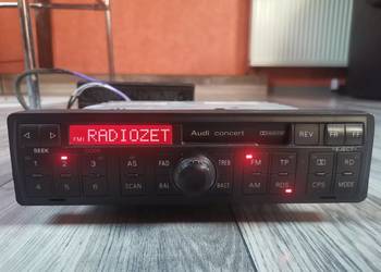 Używany, RADIO AUDI CONCERT I, BOSE, GAMMA, DELTA, A3, A4, A6, A8, C4 na sprzedaż  Trzeciewiec