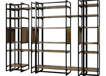 Regał Industrialny loft metal Dąb Halifax Tabak MebleKreator na sprzedaż  Biłgoraj