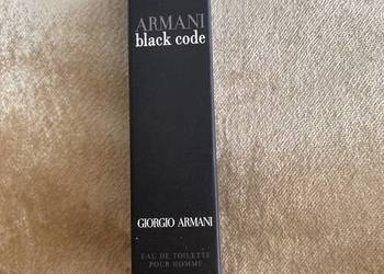 Używany, Giorgio Armani Black Code na sprzedaż  Mrągowo