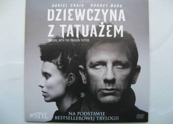 DVD: Dziewczyna z tatuażem - Daniel Craig na sprzedaż  Poznań