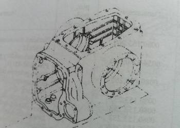 Obudowa tylnego mostu Ursus C 385 /902. Nowy typ, M16. na sprzedaż  Tomaszów Lubelski