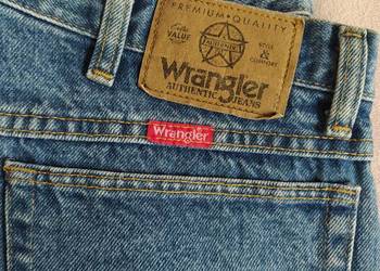 Spodnie jeansowe Wrangler authentic XL jeansy r. 38×30 na sprzedaż  Rzeszów