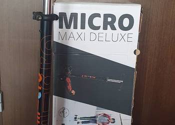 Hulajnoga Mini Maxi Deluxe + led j. nowa, używany na sprzedaż  Lublin