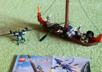 Używany, Lego Vikings 7016 Boat against Wyvern na sprzedaż  Katowice