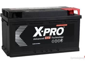 Akumulator EFB 70Ah 650A X-PRO, używany na sprzedaż  Mielec