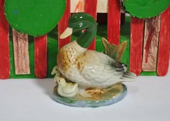 Porcelanowa kacza rodzinka na sprzedaż  Szczytno