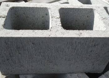 Używany, Pustak betonowy konstrukcyjny ogrodzenia pustaki bloczki bet na sprzedaż  Kraków