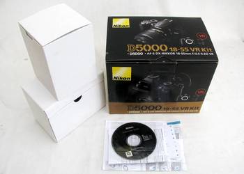 Karton oryginalne opakowanie Nikon D5000 na sprzedaż  Szczecinek