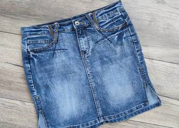 Dżinsowa spódnica Jeansowa Vintage 38 30, używany na sprzedaż  Jasło