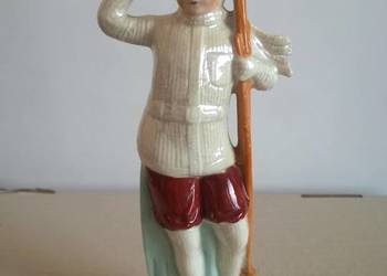 Używany, Stara Figurka Porcelanowa Niemcy Narciarka Porcelana na sprzedaż  Radom