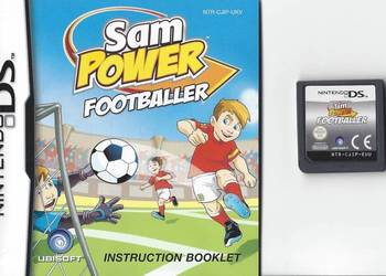 Używany, Nintendo DS Sam Power Footballer na sprzedaż  Zamość