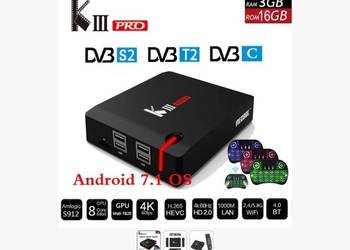 dekoder smart TV Mecool K3 Pro 3GB RAM 16 GB ROM na sprzedaż  Gliwice