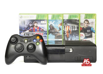 Konsola Xbox 360 S 250gb + gry, box na sprzedaż  Brzesko