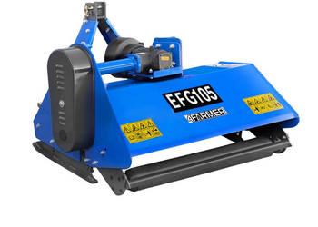 Używany, Kosiarka bijakowa EFG 105 4FARMER – niebieska na sprzedaż  Międzyrzec Podlaski