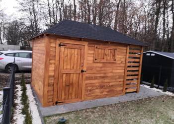 Domek ogrodowy narzędziowy schowek drewutnia garaż wiata na sprzedaż  Kawnice