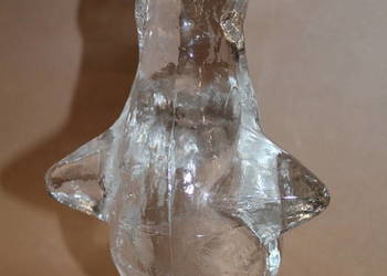 Używany, Szklana figurka pingwina Pukeberg nr 649 FiaF na sprzedaż  Szczecin
