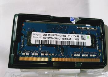 2gb 1rx8 pc3-12800s-11-12-b2 HMT325S6CFR8C-PB DDR3 na sprzedaż  Zamość