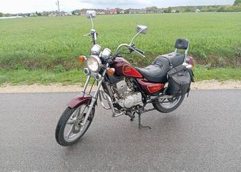 Hyosung 125 ccm na kat B jak nowy, używany na sprzedaż  Przedbórz