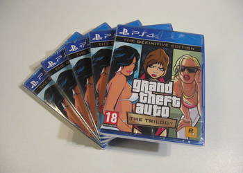 Używany, GTA Grand Theft Auto The Trilogy The Definitive Edition PL - GRA Ps4 na sprzedaż  Opole